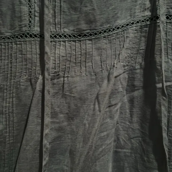 Free people linen/cotton Dress L - Image 4