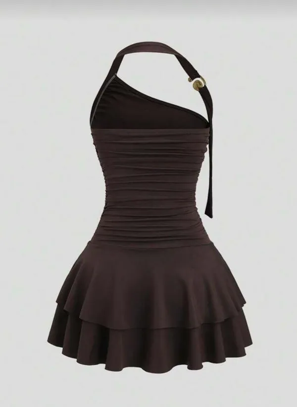 Brown Dress ZARA Mini - Image 2