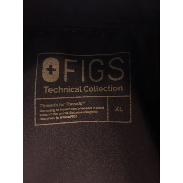 Zamora Jogger Scrub Pants Navy Blue Size XL Medical Healthcare Tie Waist - Image 2