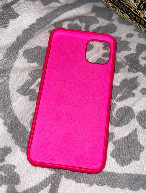 Neon Pink iPhone 11 Pro Max Case - Image 2