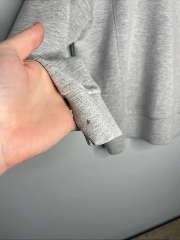 SPANX AirEssentials Half Zip Grey Pullover (X-Small) - Image 7