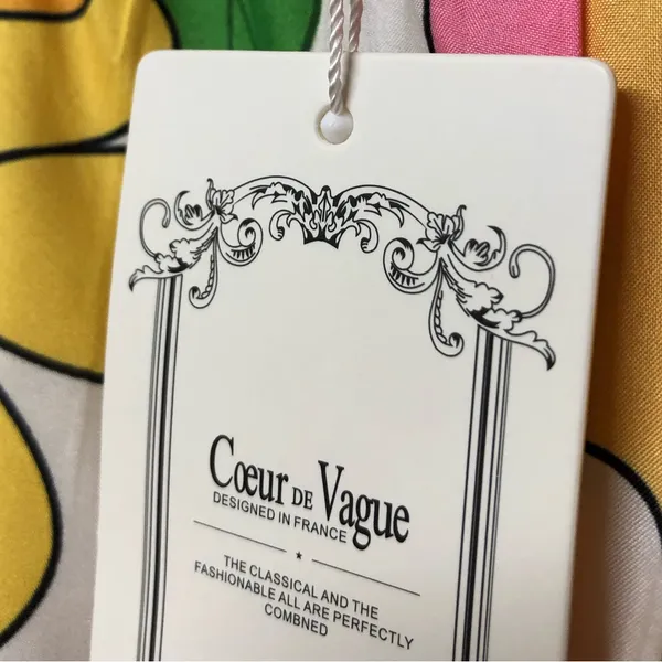 Coeur DE Vague Retro 60’s Flowers Overalls NWT!! - Image 5