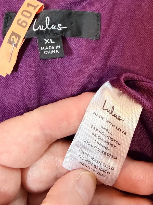 LULUS Glamorous Celebrations Dark Purple Velvet Strapless Tulip Dress, XL - Image 11