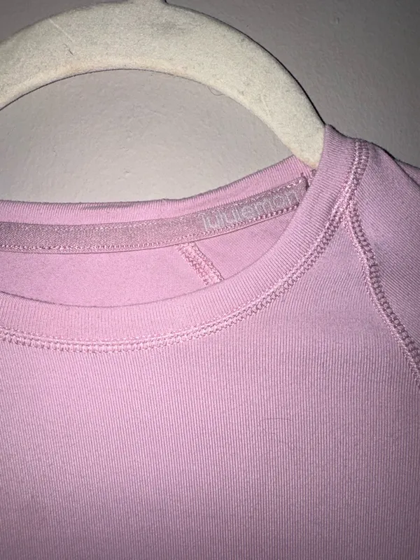Pink Lululemon Long Sleeve - Image 2