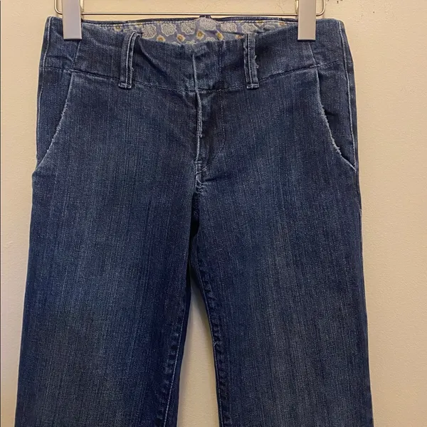 Lucky Brand Dark Blue Flare Jeans size 4 - Image 2