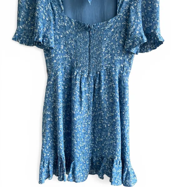 Reformation ALAINA FLORAL MINI DRESS - Image 11