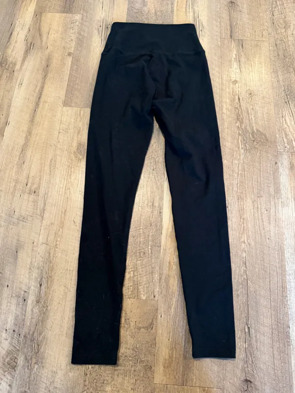 aerie Black High-Rise 'Offline' Leggings - Image 3