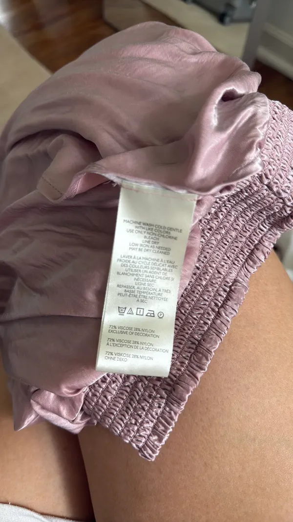 Free People Top Pink Dusty Purple - Image 6