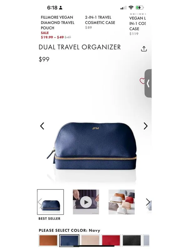 Mark & Graham DUAL TRAVEL ORGANIZER - Image 5