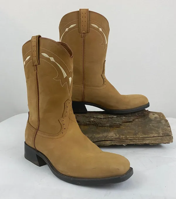 Road wolf Suede Western Boots  - Image 2