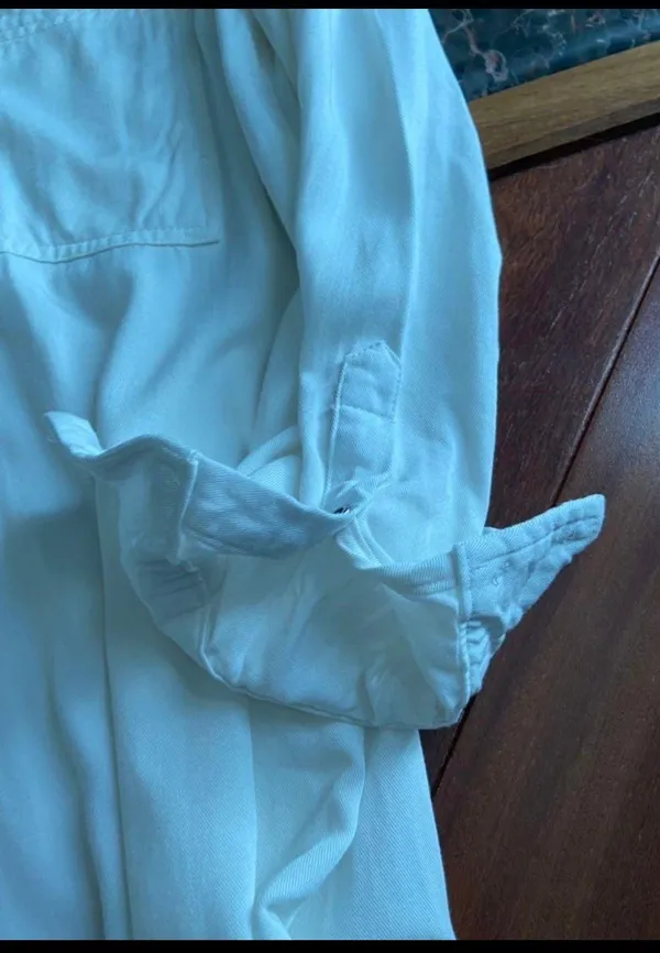 Lulus Best of All White Long Sleeve Lace-Up Dress - Image 7