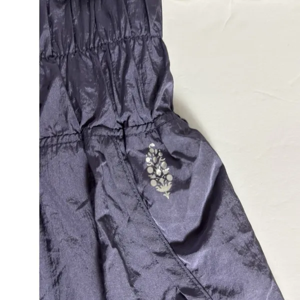 FP Movement Way Home Purple High Rise Smocked Waist Athletic Running Shorts M - Image 5