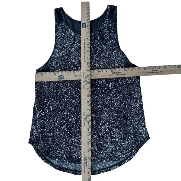 Lululemon Sculpt Tank Splatter White Black Size 6 Tank - Image 11