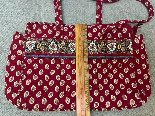 Vera Bradley Quilted Bag *VINTAGE* - Image 3