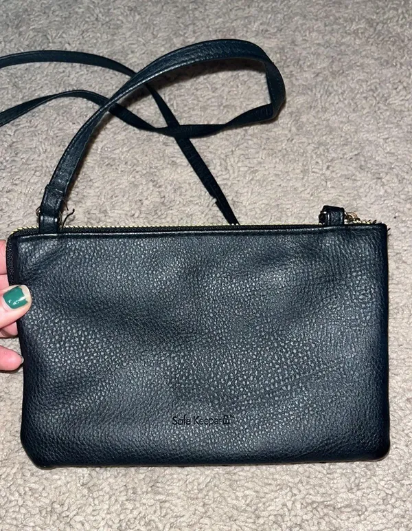 Basic Black Crossbody Bag - Image 4