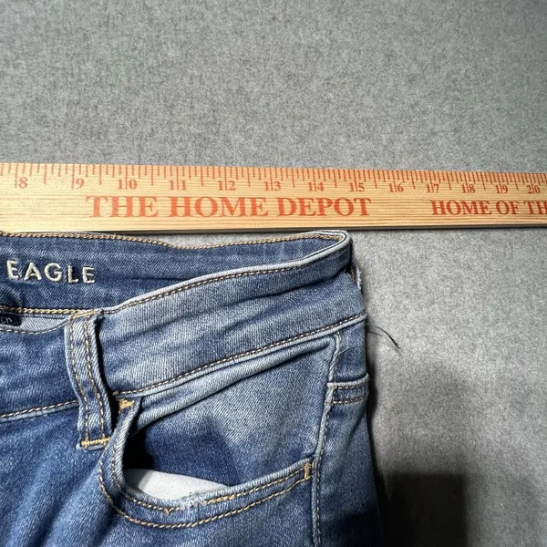 American Eagle Outfitters Women's Next Level Stretch Size 8 Regular - Image 4