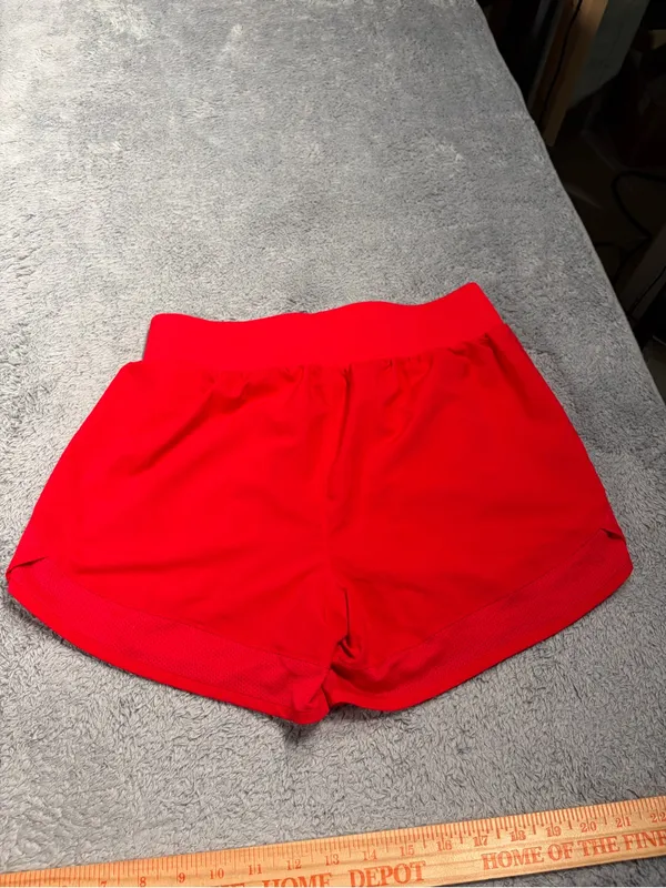 Under Armour Women’s Red Athletic Shorts loose XS - Image 3