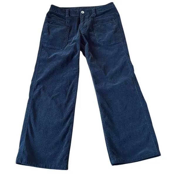 The North Face black corduroy wide leg pants size 4 - Image 2
