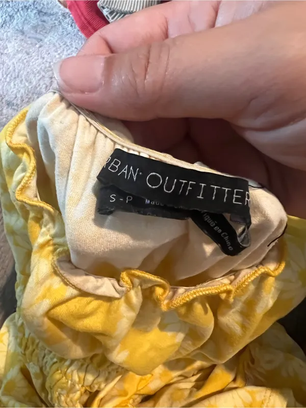 Urban outfitters Yellow Floral Smocked Sundress - Image 12