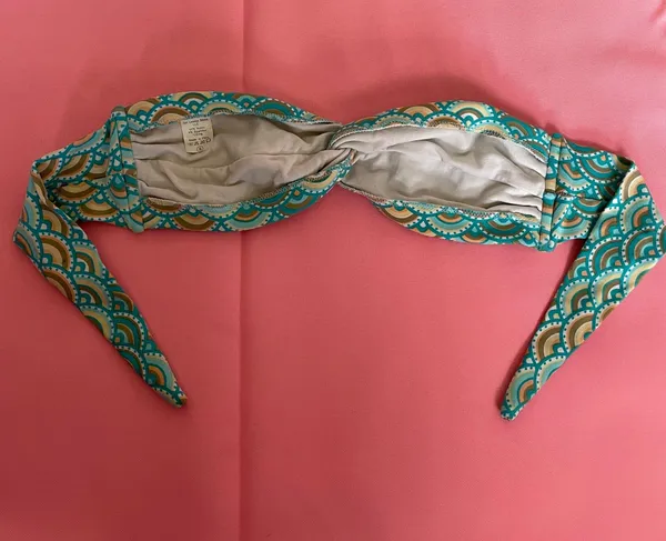 San Lorenzo Bandeau Bikini Top (S) - Image 2