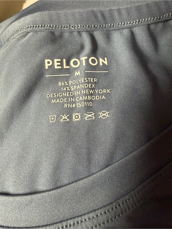 Peloton Women's Slate Blue Logo Tank Top - Image 6