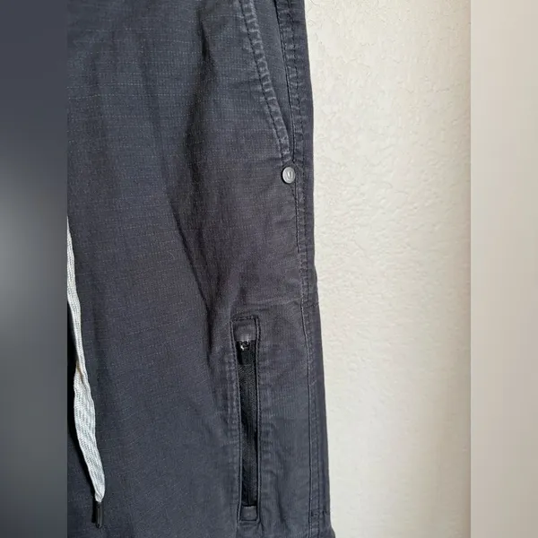 Vuori Ripstop‎ Pants Size Xsmall Grey Drawstring - Image 8