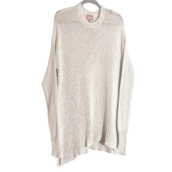 Show Me Your Mumu Anya Knit Long Sleeve Pullover Sweater Cream White Women's S - Image 4