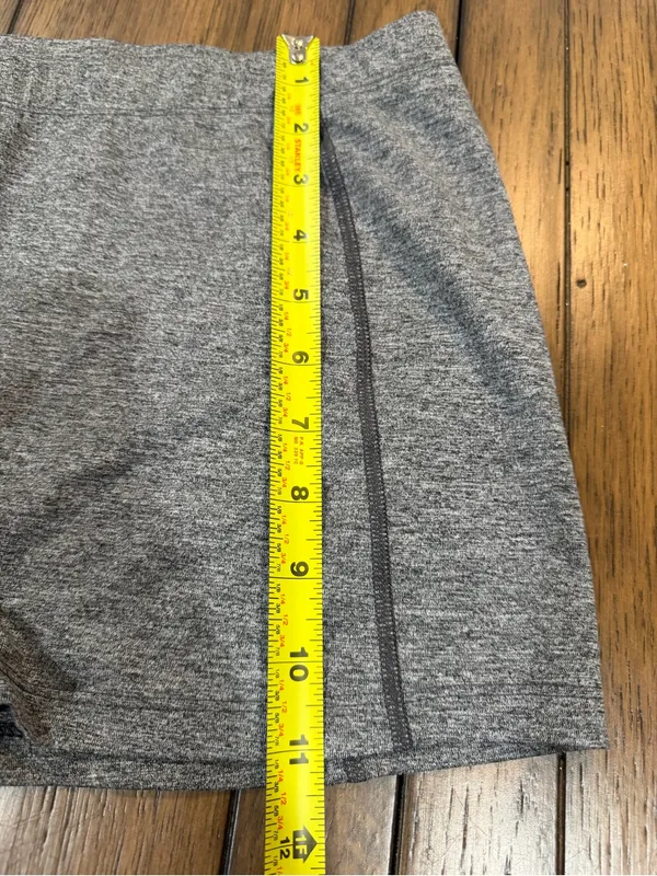 bcg Heather Gray Bike Shorts size L - Image 6