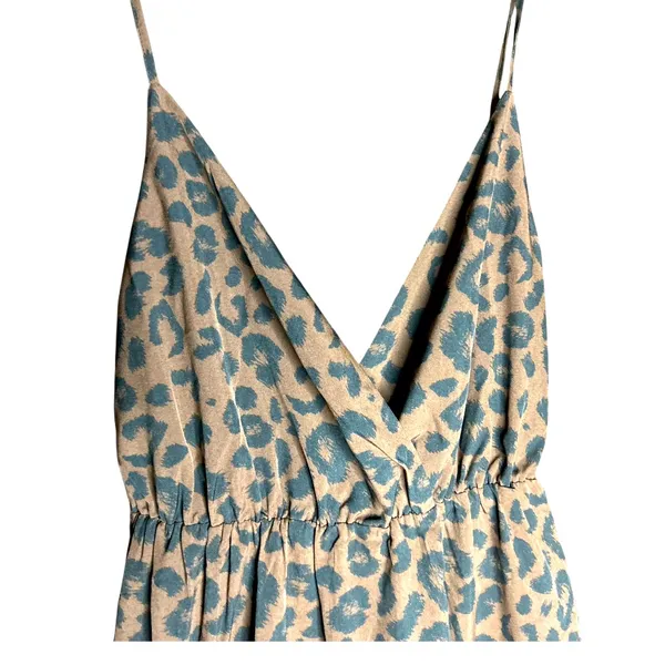 HELLO MOLLY CALLS OF THE WILD MIDI DRESS BROWN size 6. - Image 6