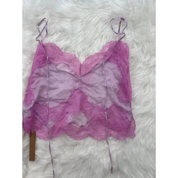 Skims Romance Lace Cami Sugar Plum Size XS - Image 9