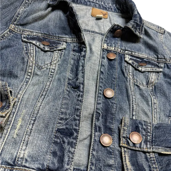 ✨ American Eagle Cropped Denim‎ Jacket XS ✨ - Image 2