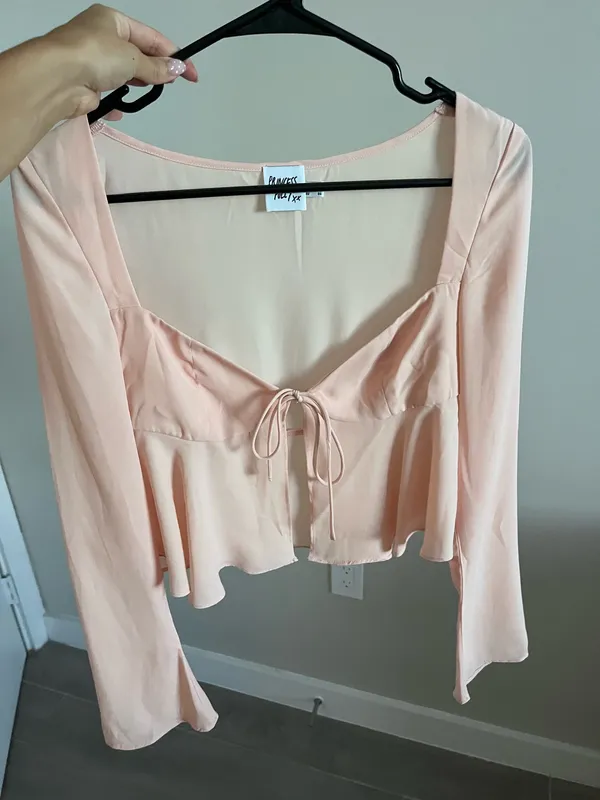 Princess Polly Top Pink  - Image 2