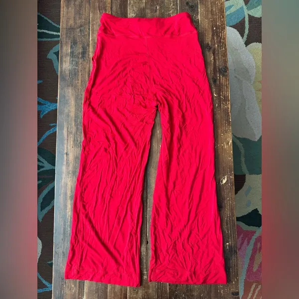 ALBION FIT Merry🎄Loungers and Go long crew in Cranberry - Image 6