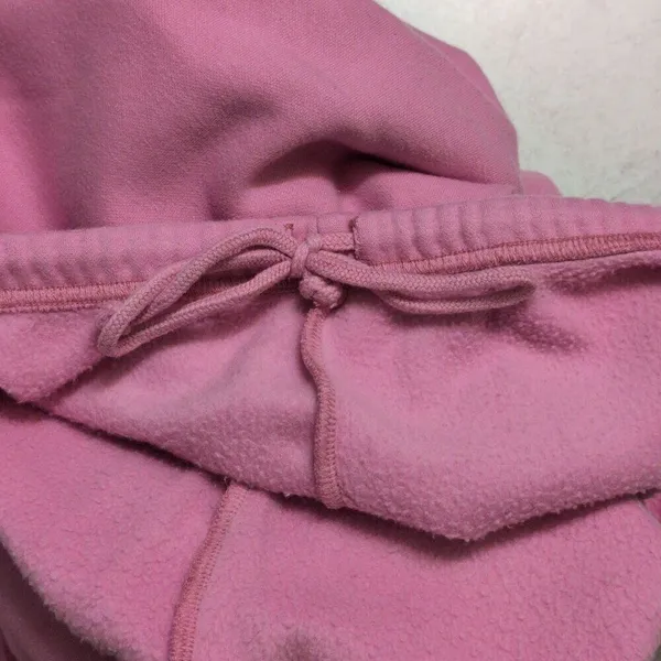 Skims Pink Elastic Waist Cuff Sweatpants Joggers Cotton Blend Size XL - Image 2