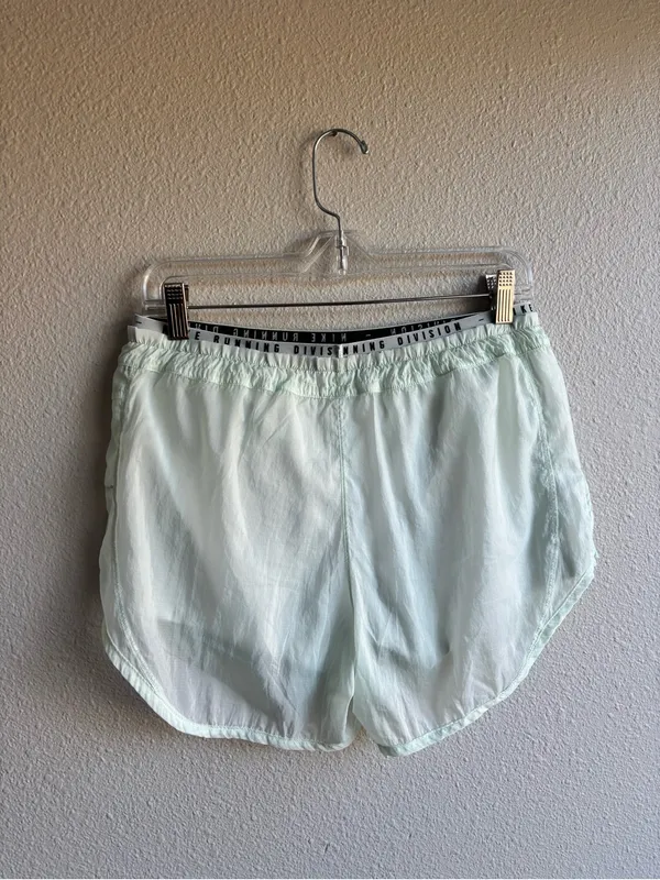 Nike Women’s Light Mint Running Shorts with Triple Swoosh - Image 4