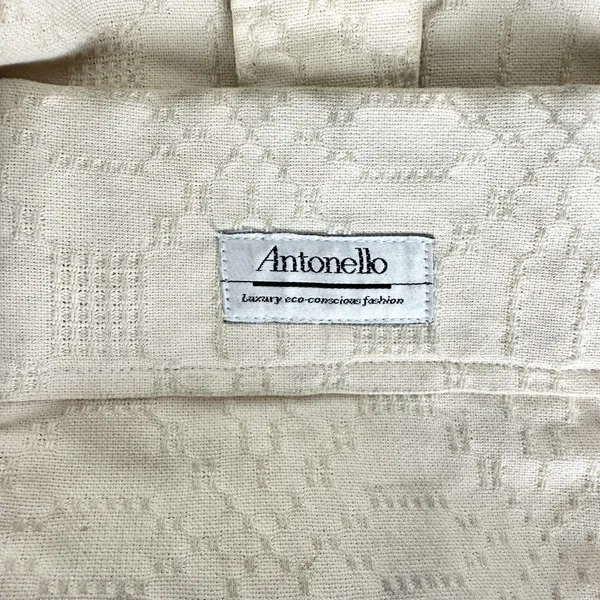 Antonello Tedde Capriccioli Handwoven Eco Luxury Handbag Large Rombi Linen - Image 14