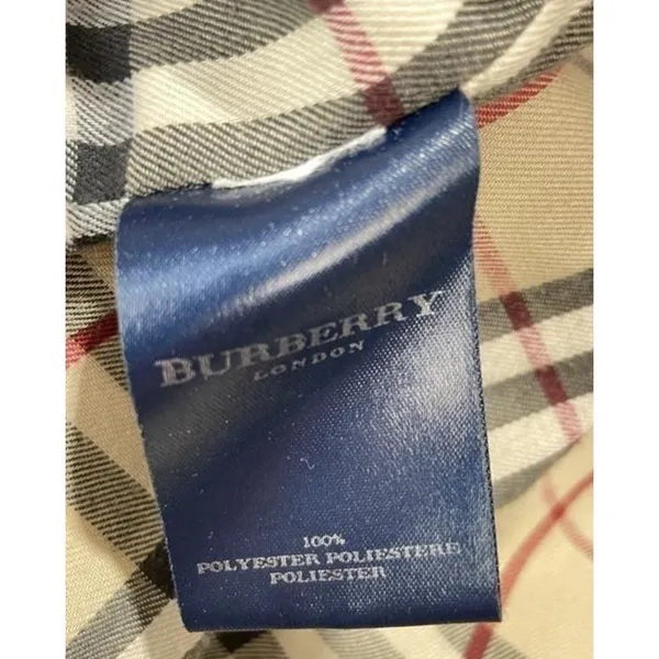 Burberry London Womens S Black Diamond‎ Quilted Jacket Nova Check Lining England - Image 7