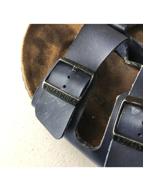 Birkenstock Arizona Navy Blue 39 Narrow Women's Size 8 - Image 6