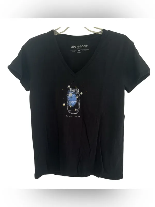 Life is good we all shine on firefly tee shirt - Image 2