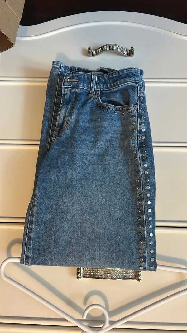 PINK Victoria's Secret studded jeans - Image 2