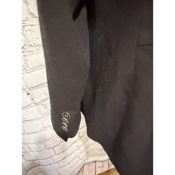 NWT NY&CO Womens Blazer Plus Size 18 Two Button Black Professional Office Wear - Image 6