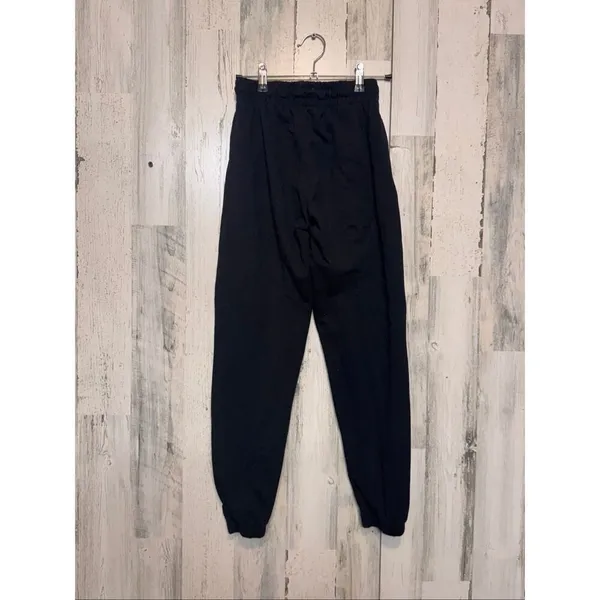 Refuge Athletics Boyfriend Jogger Pants XS Black Elastic Waist Casual Lounge Jog - Image 3