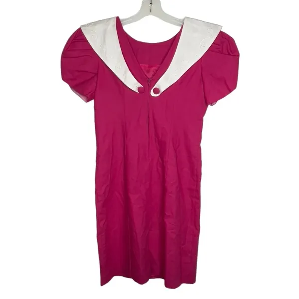 Vintage Maria Casero Pink‎ Dress - Image 5