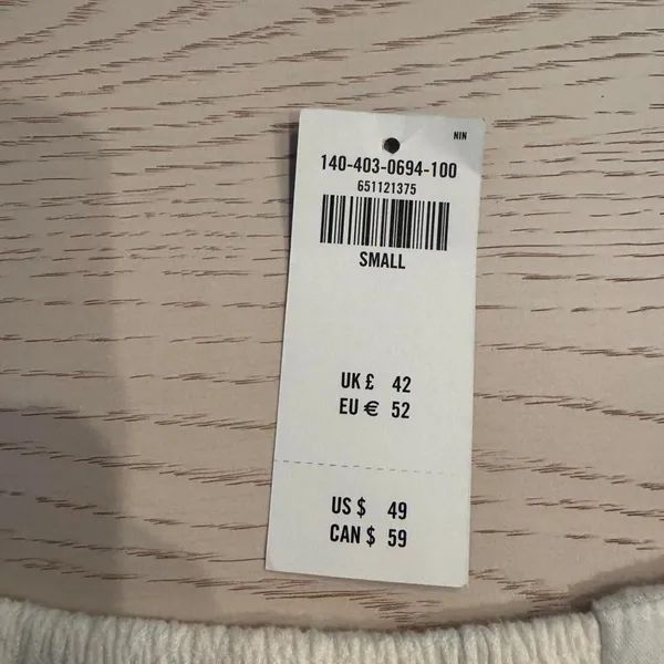 Abercrombie-fitch Women's White and Cream Blouse - Image 3