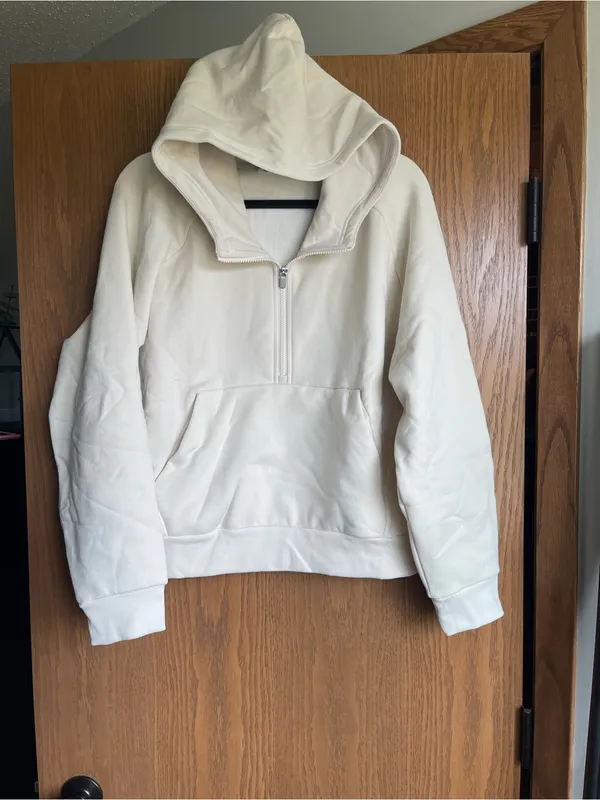 Athleta Forever Fleece 1/2 Zip Hoodie - Image 2