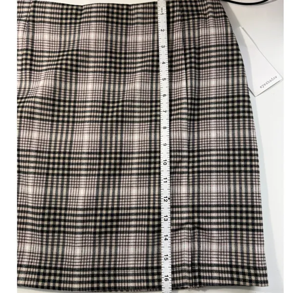 Eyeshadow Pink Brown Plaid Mini Skirt Womens‎ 10 NWT Dark Academia Preppy - Image 7