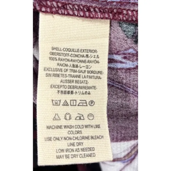 Free People Bella Tunic Purple Long Sleeve Boho‎ Blouse Womens Size XS - Image 5