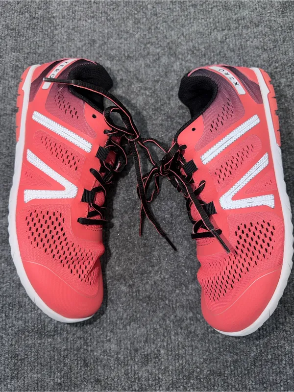 Xero Shoes HFS Women's Barefoot Running Shoes in the "Coral Hush" - Image 4