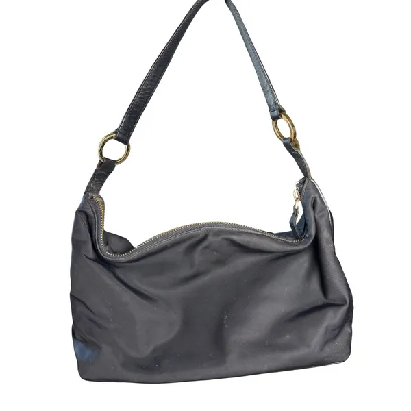 Kate Spade Black Shoulder Bag with Gold Accents - Image 3