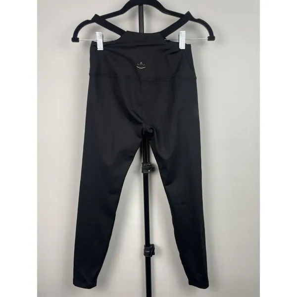 Beyond Yoga Black Hip‎ Cutout Athletic Workout Pull On Leggings Size S - Image 5